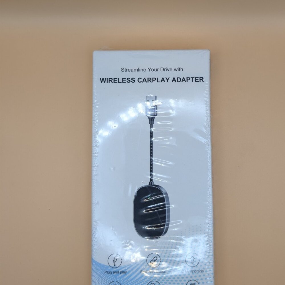 Wireless CarPlay Adapter Converts Wired CarPlay to Wireless Plug and Play-Sold